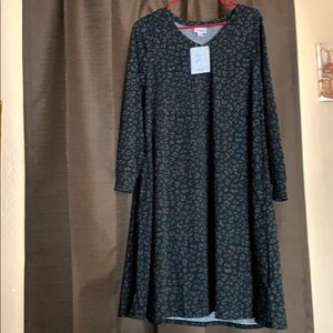 Lularoe Emily dress size medium.  New with tags